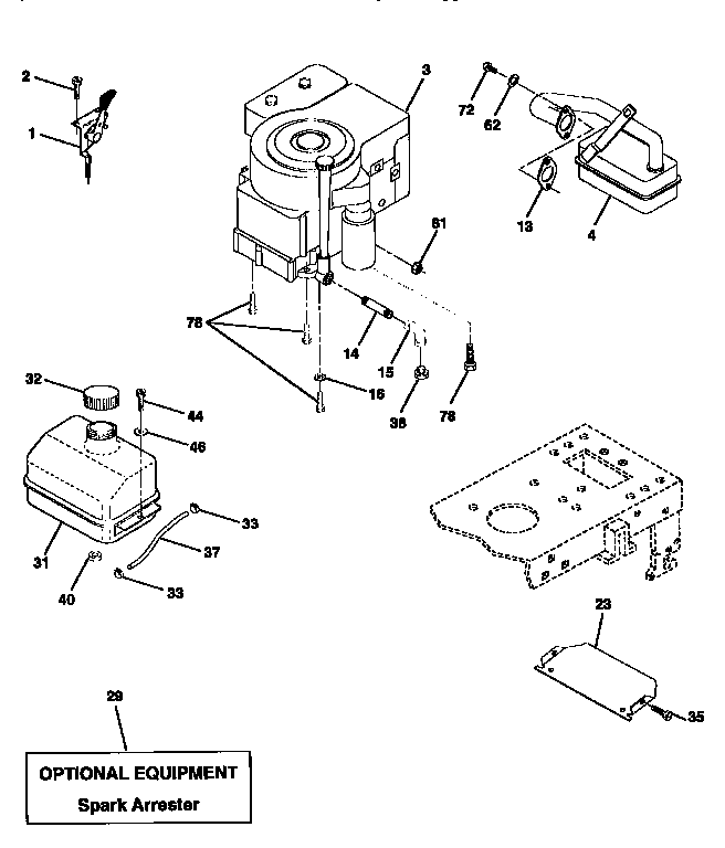 Craftsman 917256524 engine diagram