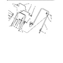 Lawn-Boy 10301-4900001-4999999 handle assembly diagram