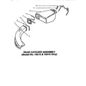 Lawn-Boy 10310-5900001-5999999 rear catcher assembly diagram