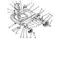Lawn-Boy 10310-4900001 TO 4999999 deck&wheel assembly (hand push) diagram