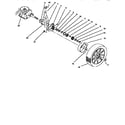 Lawn-Boy 10310-4900001 TO 4999999 rear axle assembly diagram