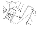 Lawn-Boy 10310-4900001 TO 4999999 handle assembly diagram