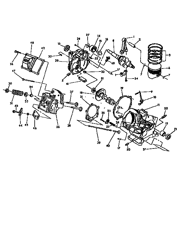 Generac 9777-0 engine long block diagram
