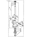 Kenmore 11026892690 brake and drive tube diagram