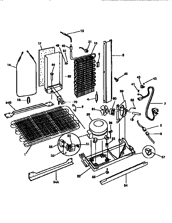 Frigidaire FRS26ZGEB0 system diagram