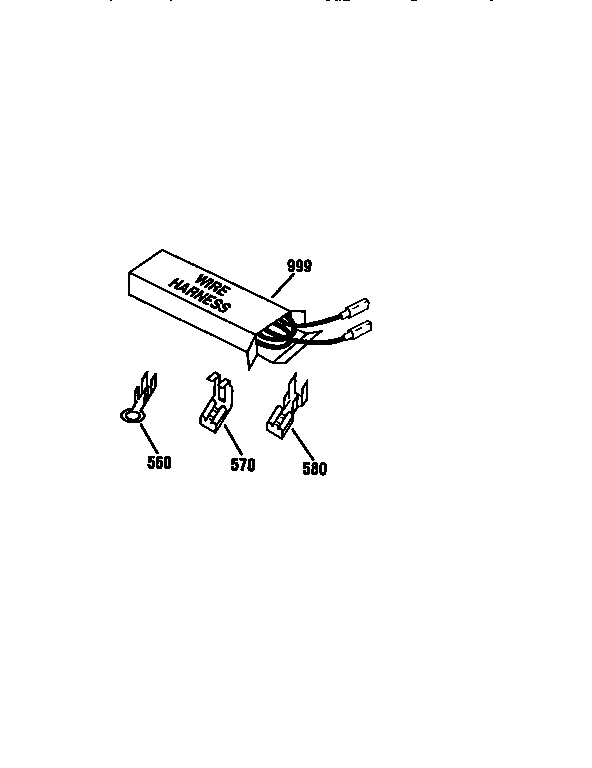Kenmore 91148465690 wire harness and components diagram