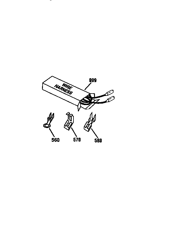 Kenmore 91194465690 wire harnesses and components diagram