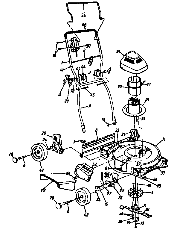 Craftsman 247370291 replacement parts diagram