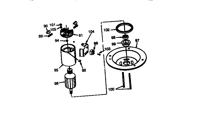 Craftsman 247370291 armature assembly diagram