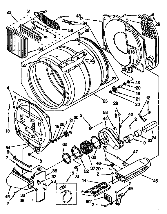 Kenmore 11066955690 bulkhead diagram