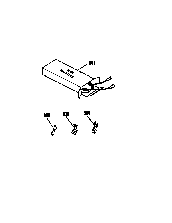 Kenmore 9113022992 wire harnesses diagram