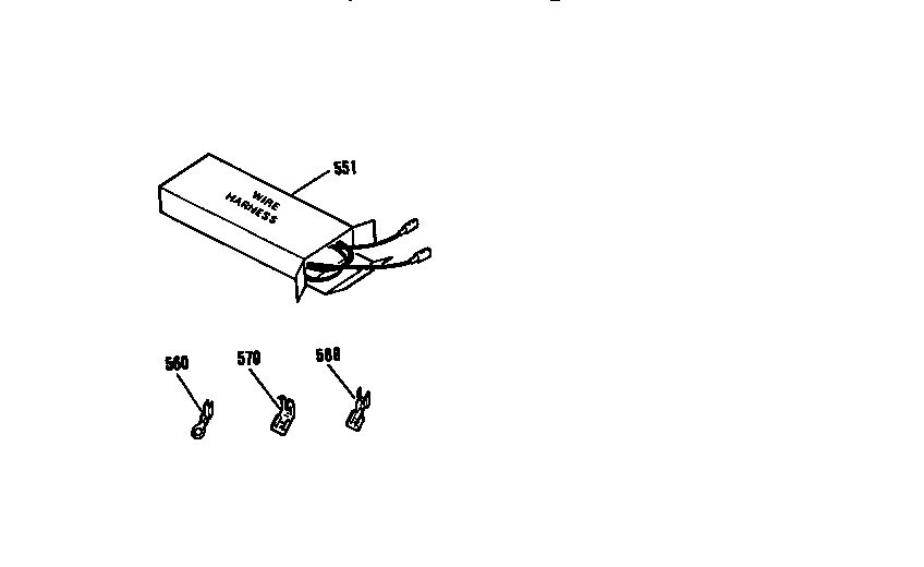Kenmore 9113022192 wire harnesses diagram