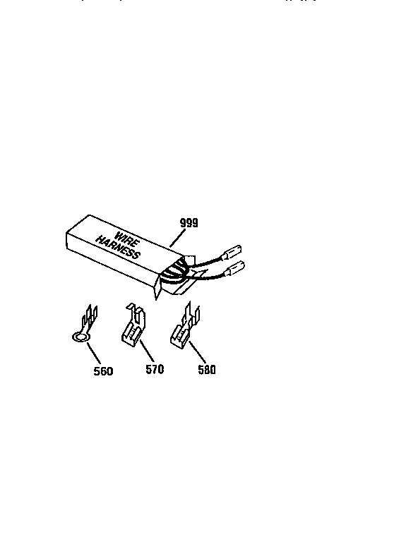 Kenmore 91194371690 wire harnesses and components diagram