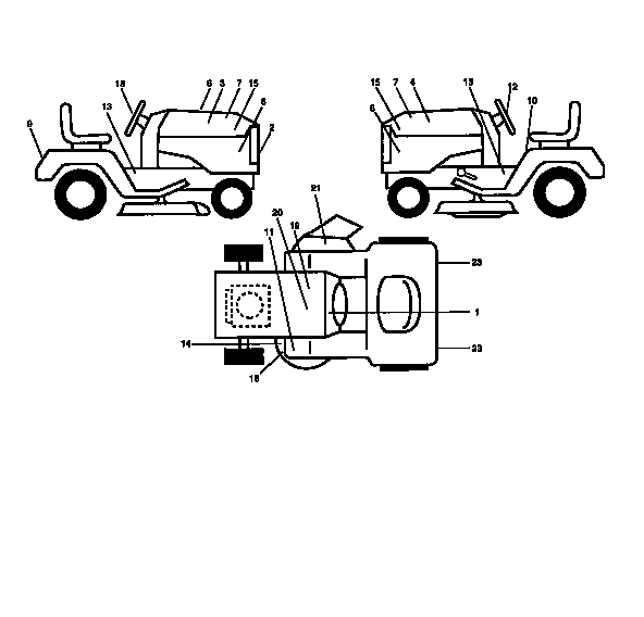 Craftsman 917251512 decals diagram