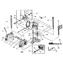 Craftsman 580751410 main frame diagram
