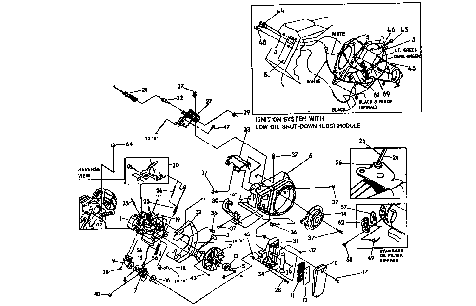 Craftsman 580742781 engine diagram