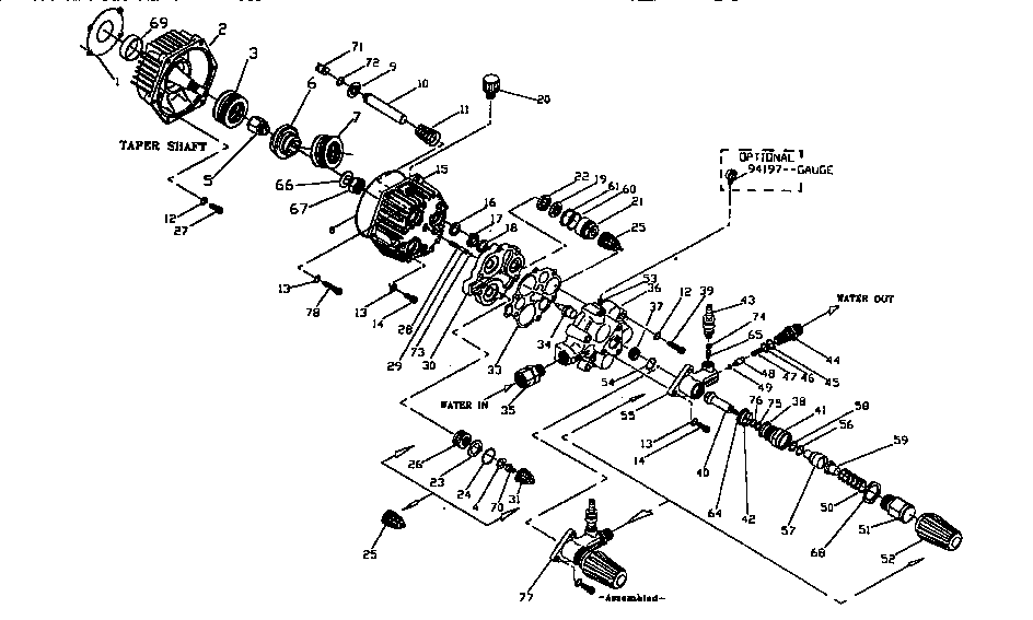 Craftsman 580742781 check valve diagram