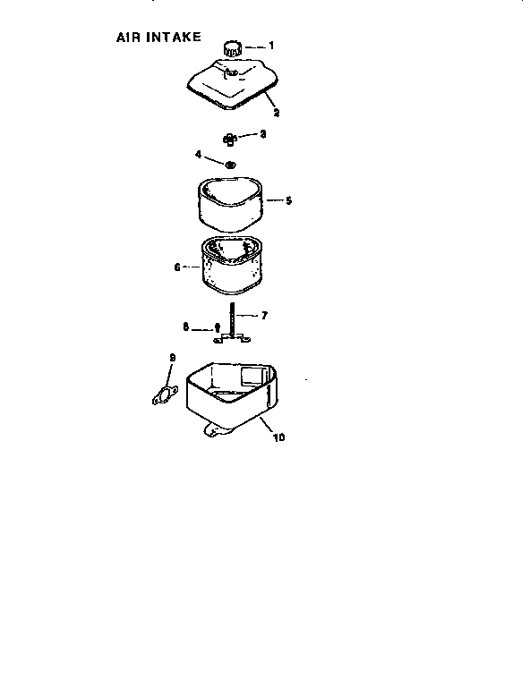 Craftsman 917255251 engine cv14s-1443 (71, 501) diagram