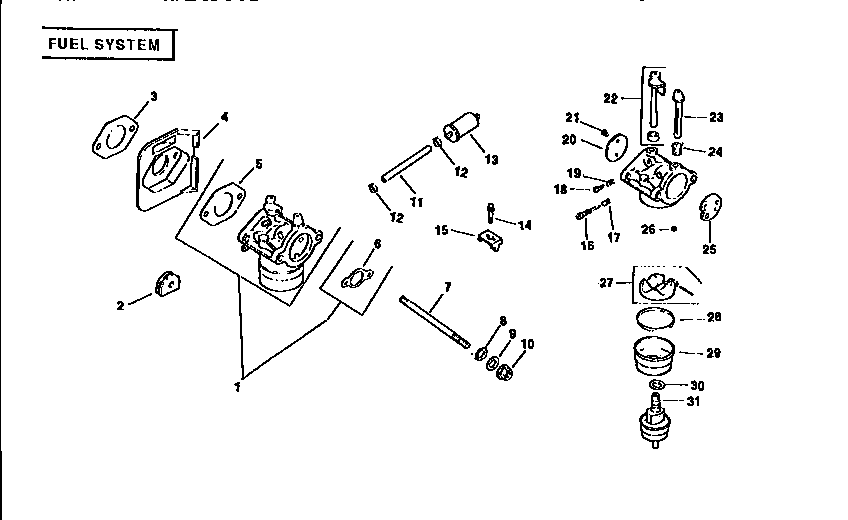Craftsman 917255251 engine cv14s-1443 (71,501) diagram