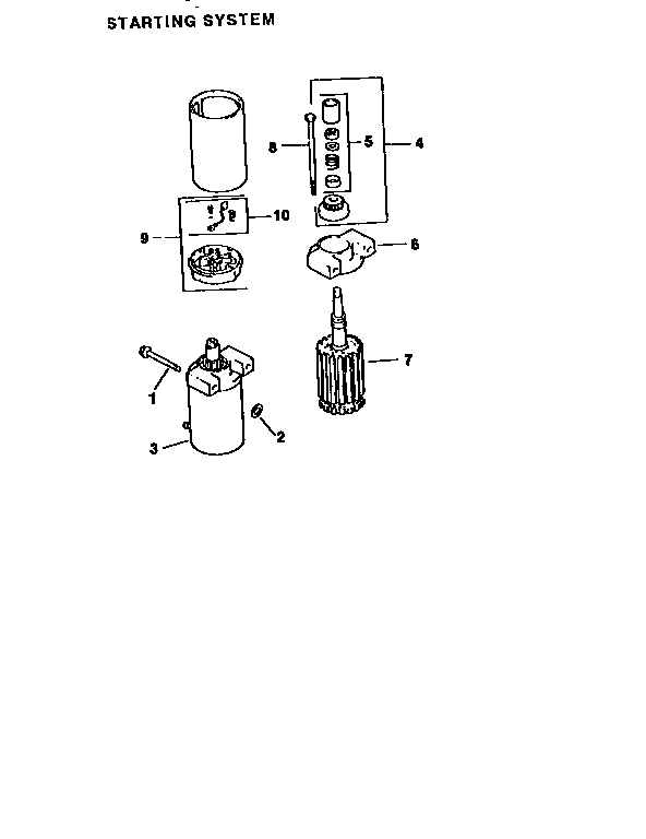 Craftsman 917255251 engine cv14s-1443 (71, 501) diagram