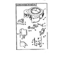 Craftsman 501CV22S-67529 engine cv22s-67529 (71, 501) diagram