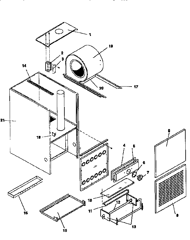 ICP GDJ075M12A1 cabinet diagram