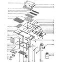 Weber GENESIS 1000 replacement parts diagram