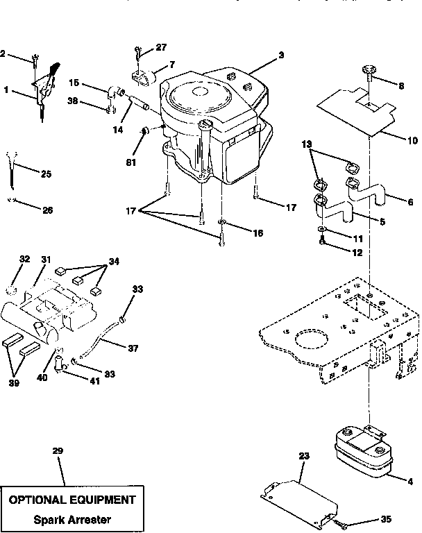 Craftsman 917251472 engine diagram