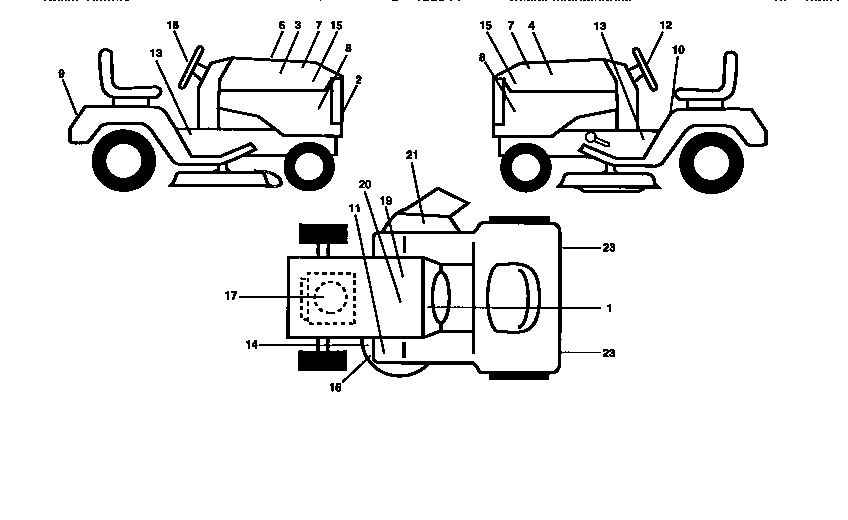 Craftsman 917251482 decals diagram