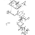 Kenmore 3627351892 burner section diagram