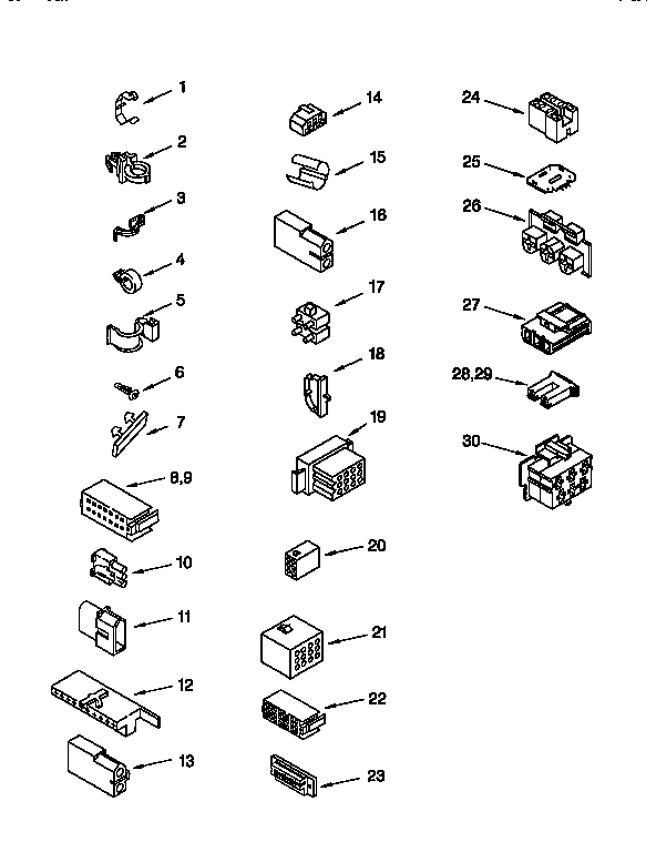 Kenmore 11026814690 wiring harness diagram