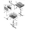 Whirlpool DU900PCDB3 dishrack diagram
