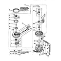 Whirlpool DU900PCDZ2 pump and motor diagram