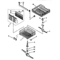 Whirlpool DU900PCDZ2 dishrack diagram