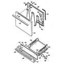Kenmore 36271061690 door and drawer diagram