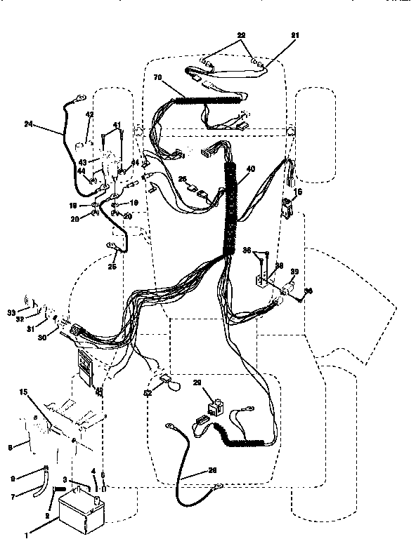 Craftsman 917259380 electrical diagram