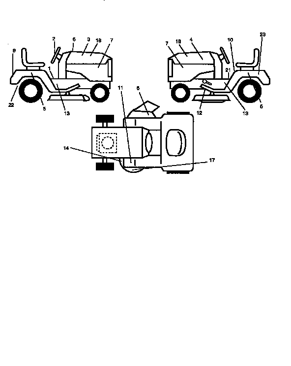 Craftsman 917259380 decals diagram