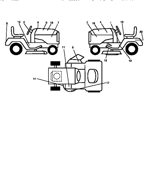 Craftsman 917259370 decals diagram