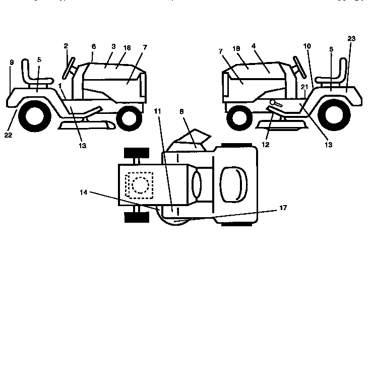 Craftsman 917259340 decals diagram