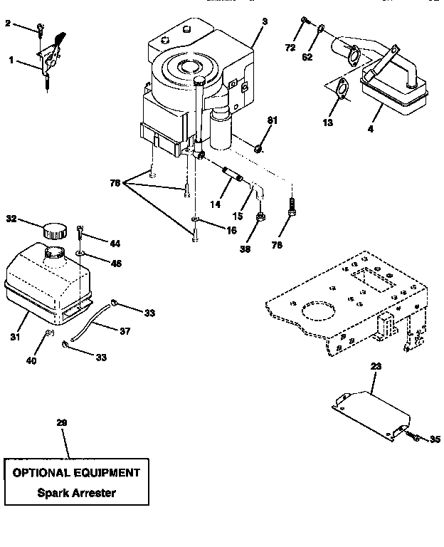 Craftsman 917259340 engine diagram
