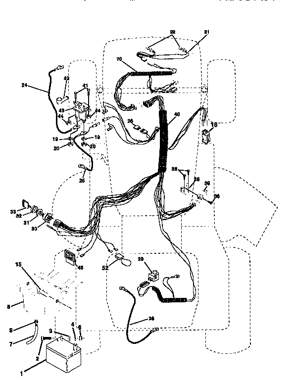 Craftsman 917259330 electrical diagram