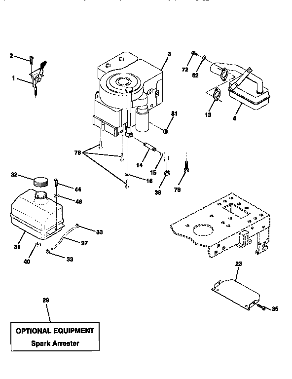 Craftsman 917259330 engine diagram