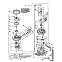 Whirlpool DU940QWDQ3 pump and motor diagram