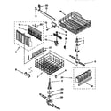 Whirlpool DU940QWDQ2 dishrack diagram