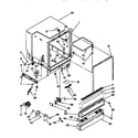 Whirlpool DU920QWDB3 tub assembly diagram