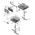 Whirlpool DU920QWDB3 dishrack diagram