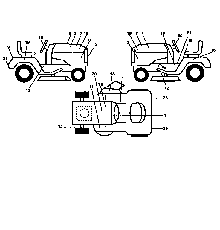Craftsman 917251642 decals diagram