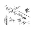 Craftsman 358798461 drive shaft and cutter head diagram
