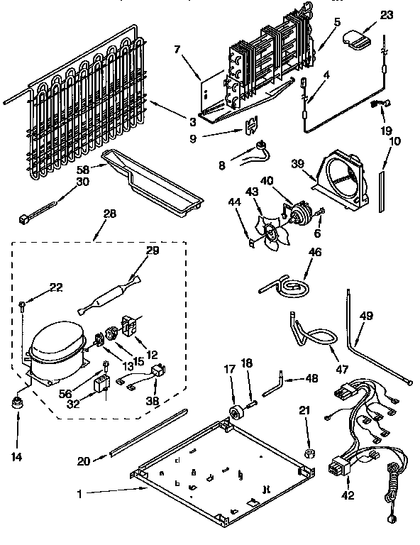 Whirlpool ET18JKXDN04 unit diagram