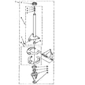 Kenmore Elite 11023012100 brake and drive tube 388952 diagram